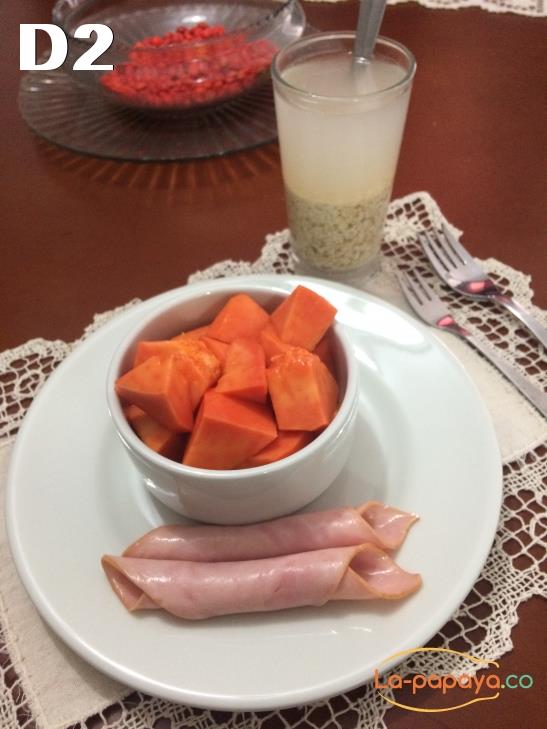 Desayuno Papaya